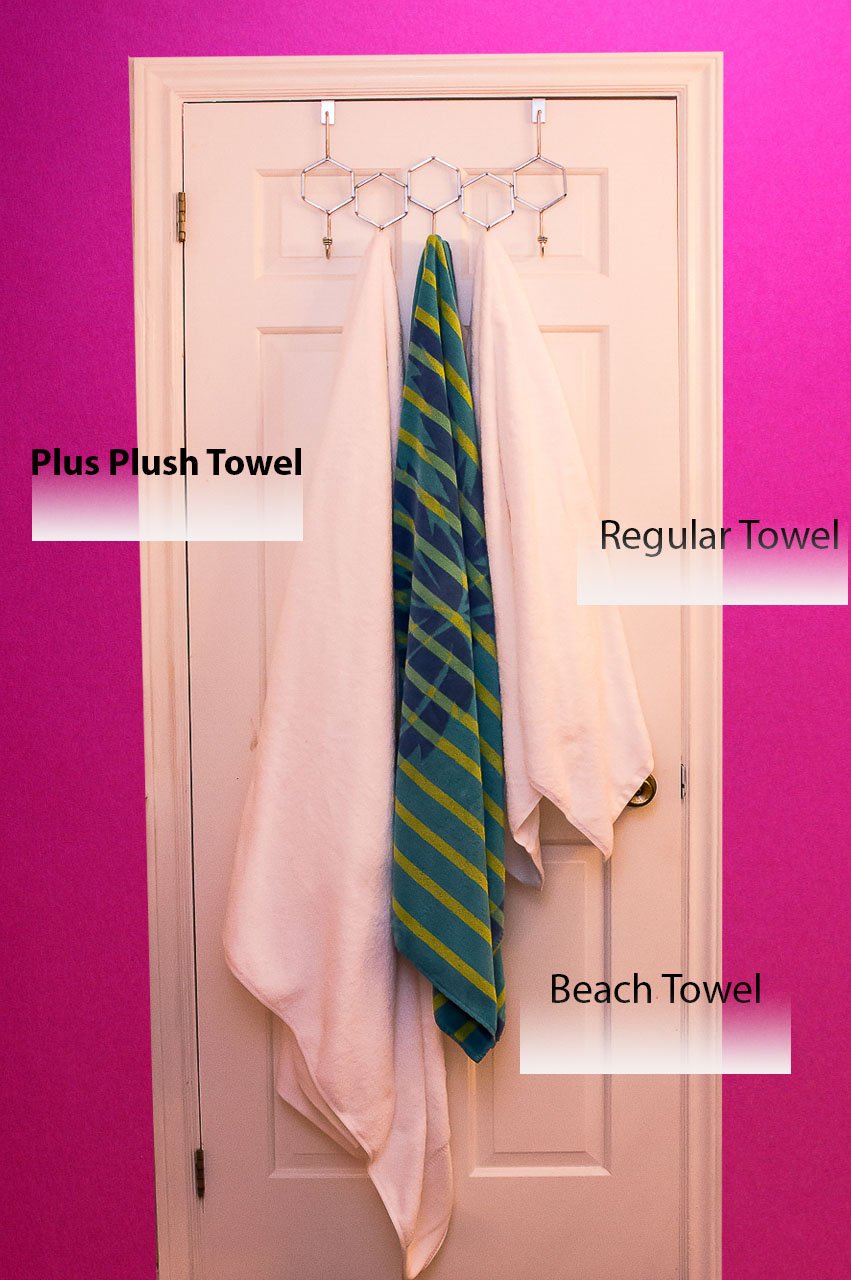 Crisp White - Jumbo Bath Towel 40 x 90 – Plus Plush Towels